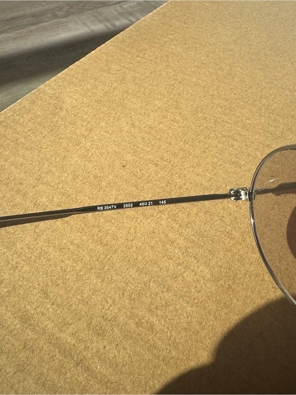 Ray-Ban Silver oval round Metal Frame Glasses - Picture 6 of 11
